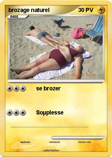 Pokemon brozage naturel