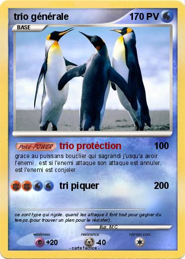 Pokemon trio générale
