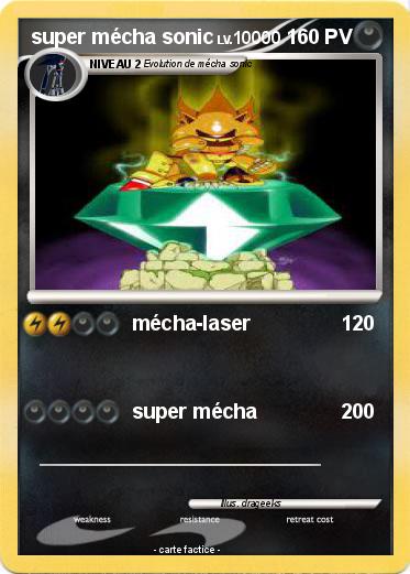 Pokemon super mécha sonic