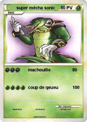 Pokemon super mécha sonic