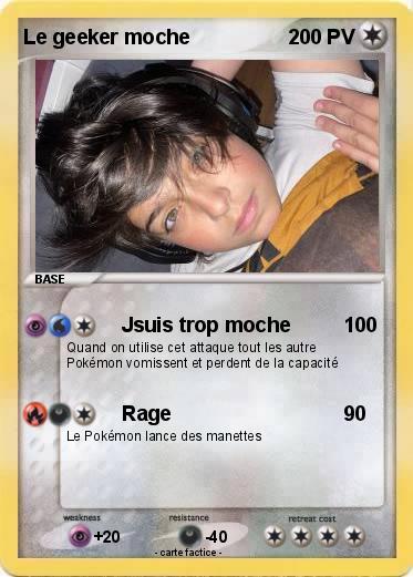 Pokemon Le geeker moche