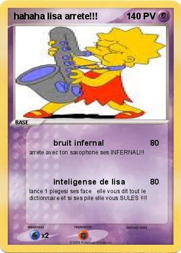 Pokemon hahaha lisa arrete!!!