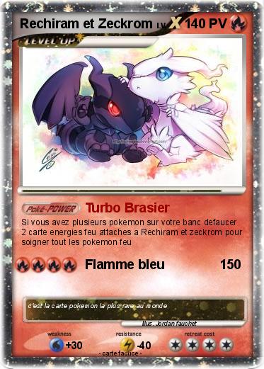 Pokemon Rechiram et Zeckrom