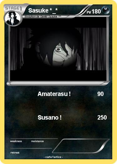 Pokemon Sasuke *_*