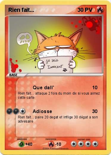 Pokemon Rien fait...