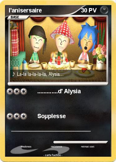 Pokemon l'anisersaire