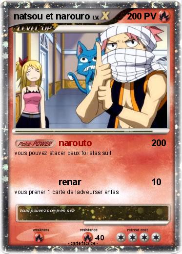 Pokemon natsou et narouro