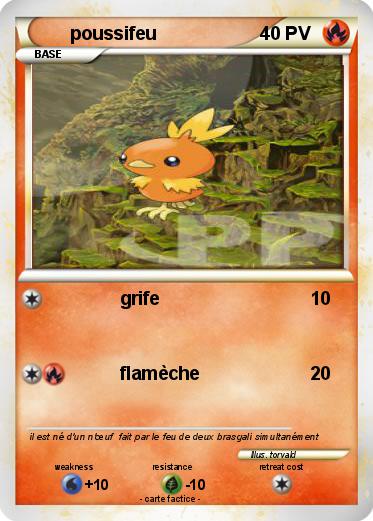 Pokemon poussifeu