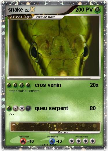 Pokemon snake