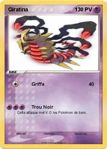 Pokemon Giratina 