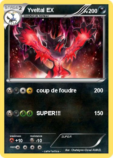 Pokemon Yveltal EX