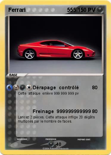 Pokemon Ferrari                           555      
