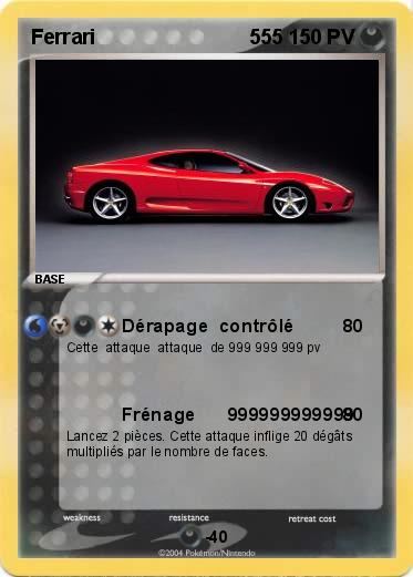 Pokemon Ferrari                           555      