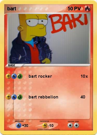 Pokemon bart