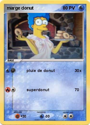 Pokemon marge donut 