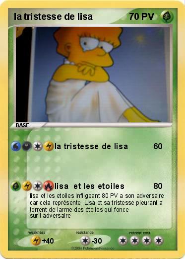 Pokemon la tristesse de lisa 