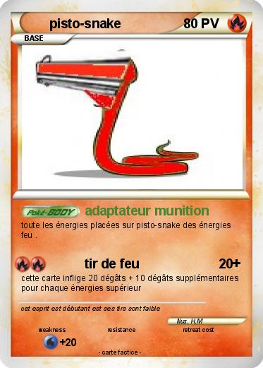 Pokemon pisto-snake