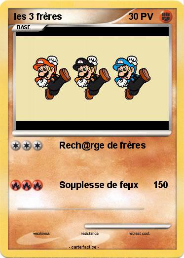 Pokemon les 3 frères