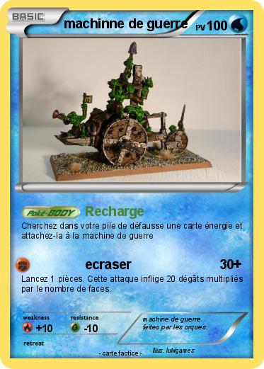 Pokemon machinne de guerre