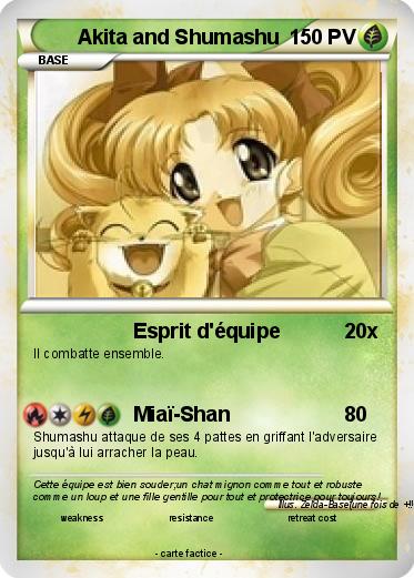 Pokemon Akita and Shumashu