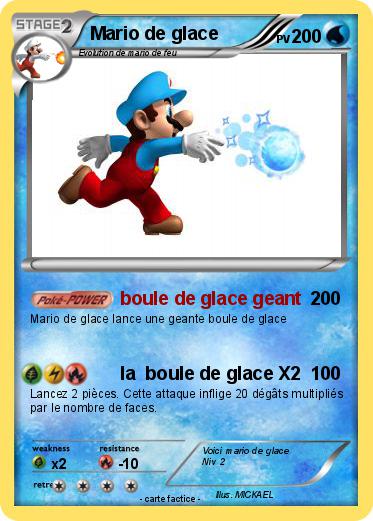 Pokemon Mario de glace