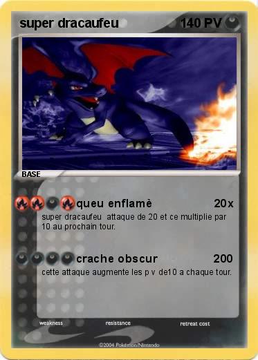 Pokemon super dracaufeu 