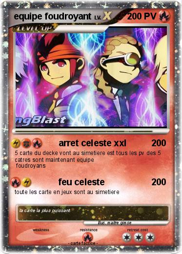 Pokemon equipe foudroyant
