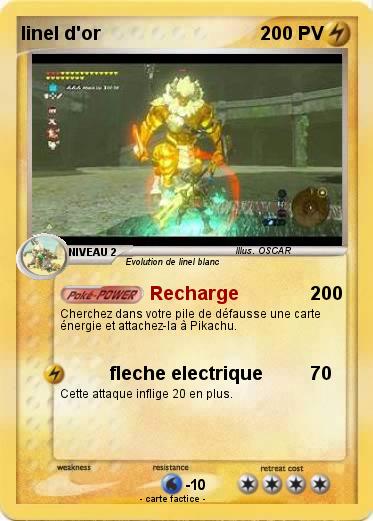 Pokemon linel d'or