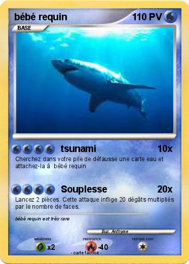 Pokemon bébé requin