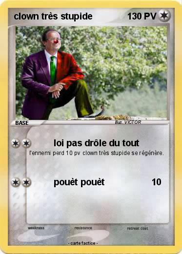 Pokemon clown très stupide