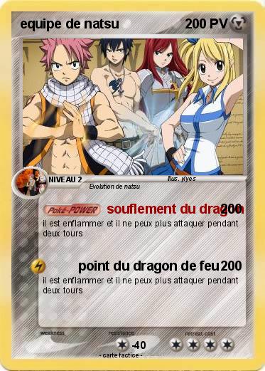 Pokemon equipe de natsu