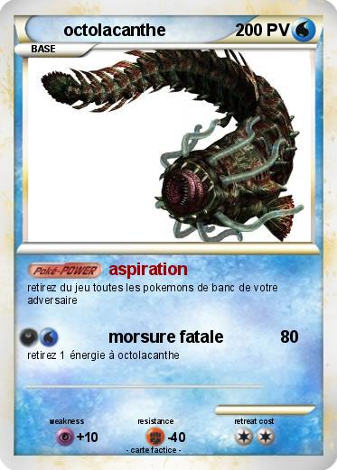Pokemon octolacanthe