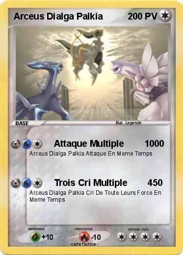 Pokemon Arceus Dialga Palkia
