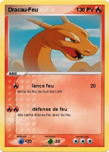 Pokemon Dracau-Feu 