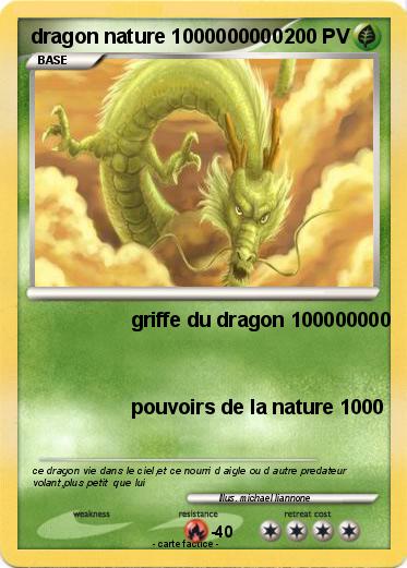 Pokemon dragon nature 1000000000