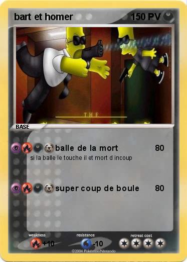Pokemon bart et homer