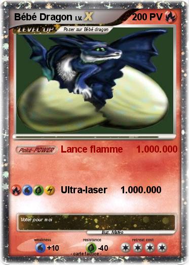 Pokemon Bébé Dragon