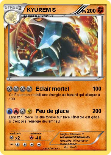 Pokemon KYUREM S