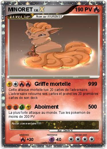 Pokemon MINORET