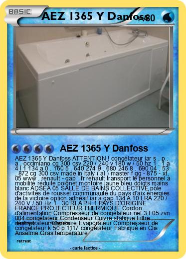 Pokemon AEZ 1365 Y Danfoss