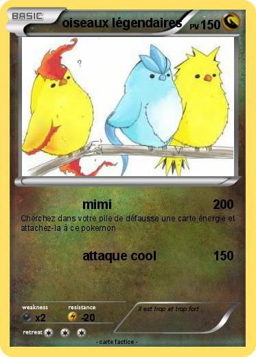 Pokemon oiseaux légendaires