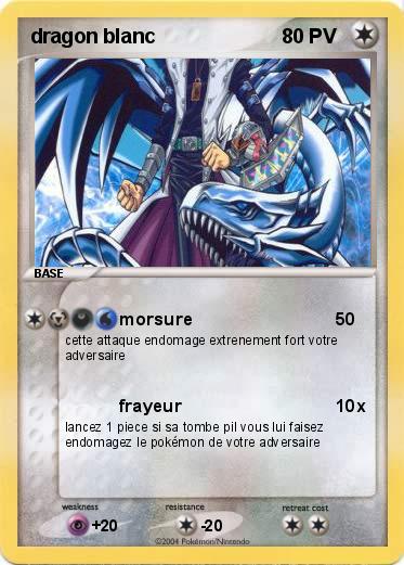Pokemon dragon blanc
