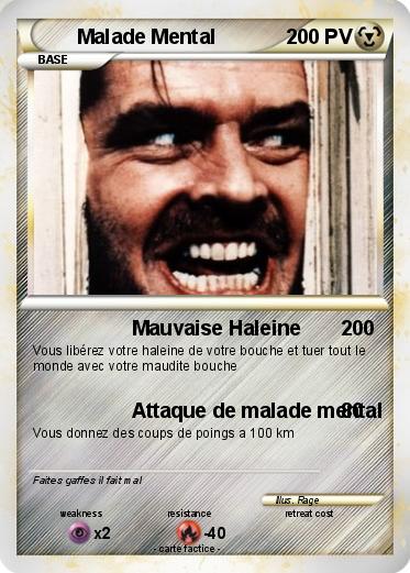 Pokemon Malade Mental