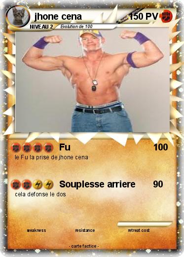 Pokemon jhone cena