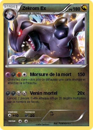 Pokemon Zekrom Ex