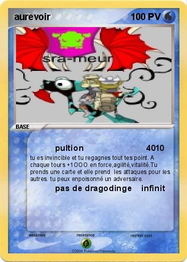 Pokemon aurevoir