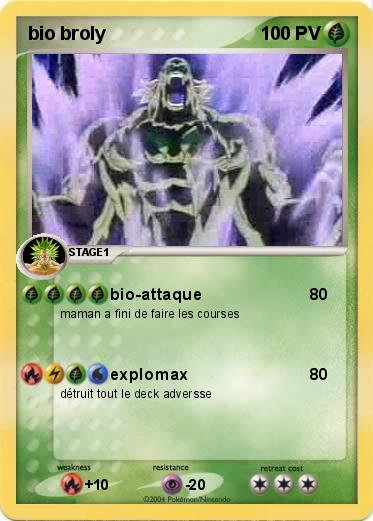 Pokemon bio broly