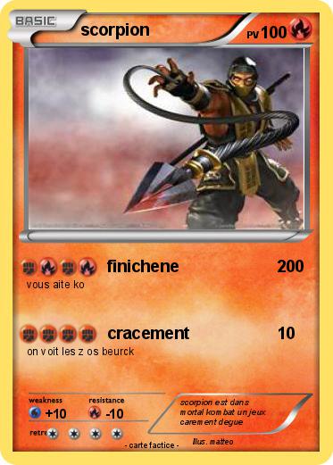 Pokemon scorpion