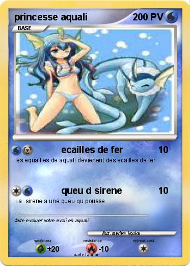 Pokemon princesse aquali