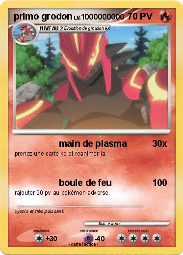 Pokemon primo grodon